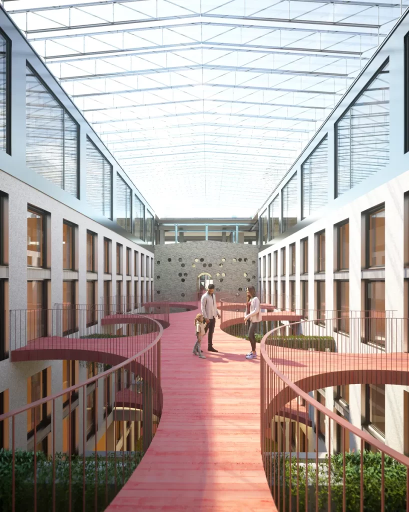 Lenta kvartāls – 3. kārta - Eikerta Manufaktūra (Jelgavas iela 68) - Multi apartment, Other commercial - visualization