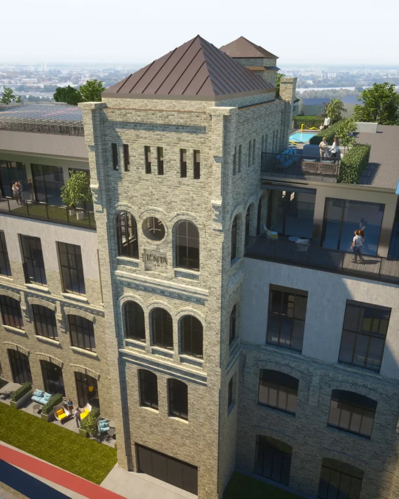 Lenta kvartāls – 3. kārta - Eikerta Manufaktūra (Jelgavas iela 68) - Multi apartment, Other commercial - visualization