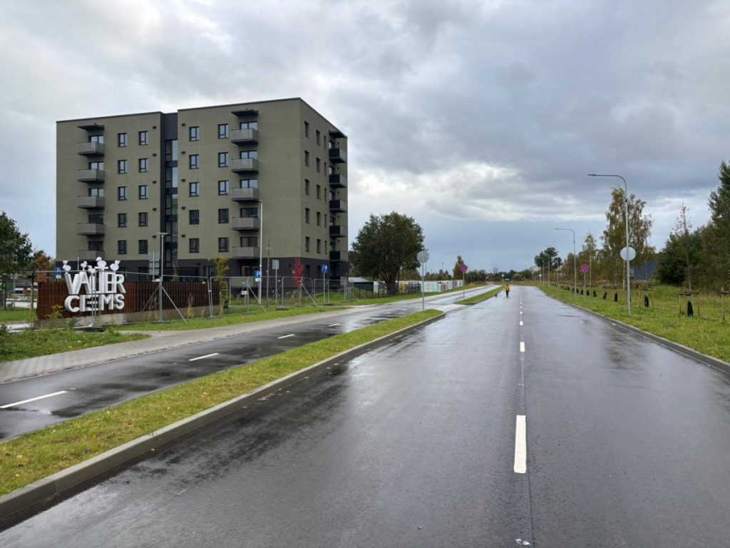 Ēvalda Valtera ielas 1. posma izbūve (Ēvalda Valtera iela) - Tee - visuaalne