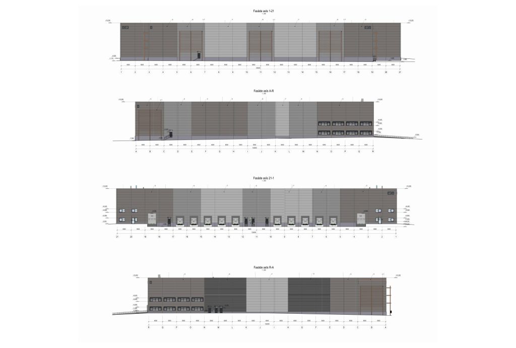 VGP Park Dreiliņi (Ēvalda Valtera iela 40) - Paskirstymo tinklas, Verslo centras - vizualizacija