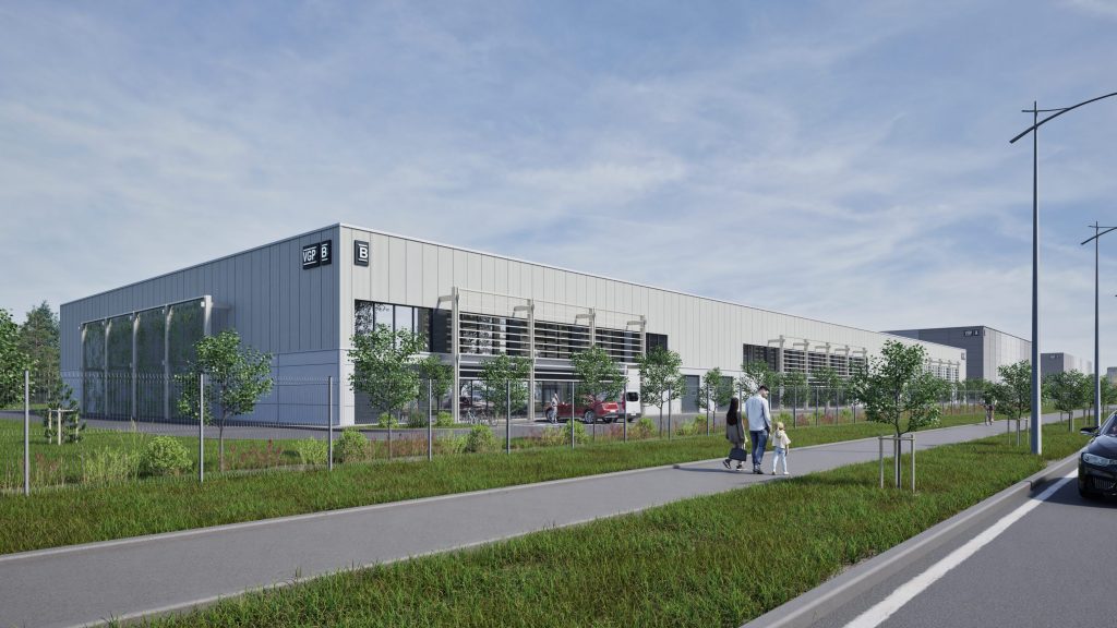 VGP Park Dreiliņi (Ēvalda Valtera iela 40) - Paskirstymo tinklas, Verslo centras - vizualizacija