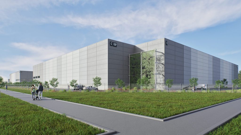 VGP Park Dreiliņi (Ēvalda Valtera iela 40) - Paskirstymo tinklas, Verslo centras - vizualizacija