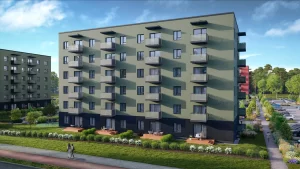 Valterciems – 1. kārta, 3. ēka – Ēvalda Valtera iela 44 vizualizācija