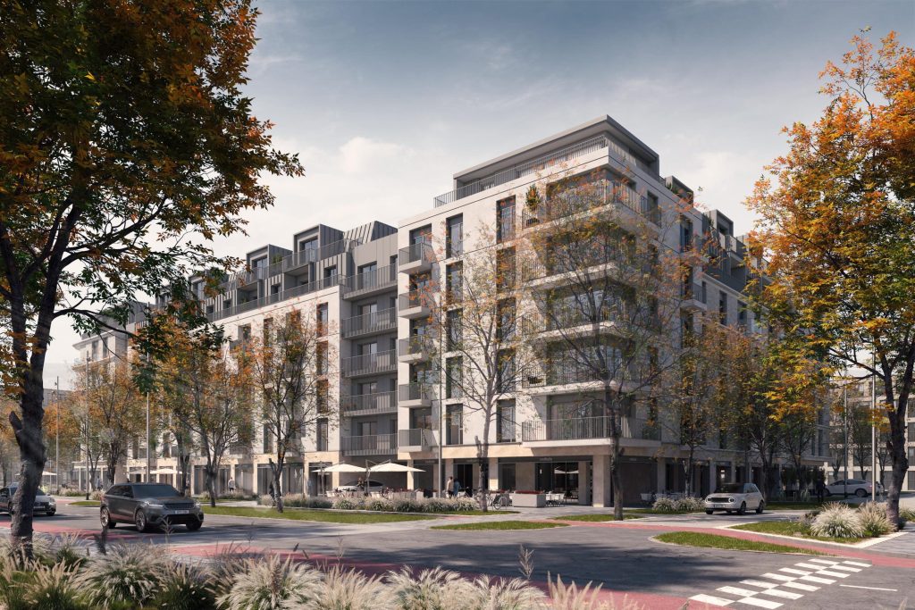 Riga Waterfront - Park Residences (Eksporta iela 11) - Daudzdzīvokļu nams - vizualizācija