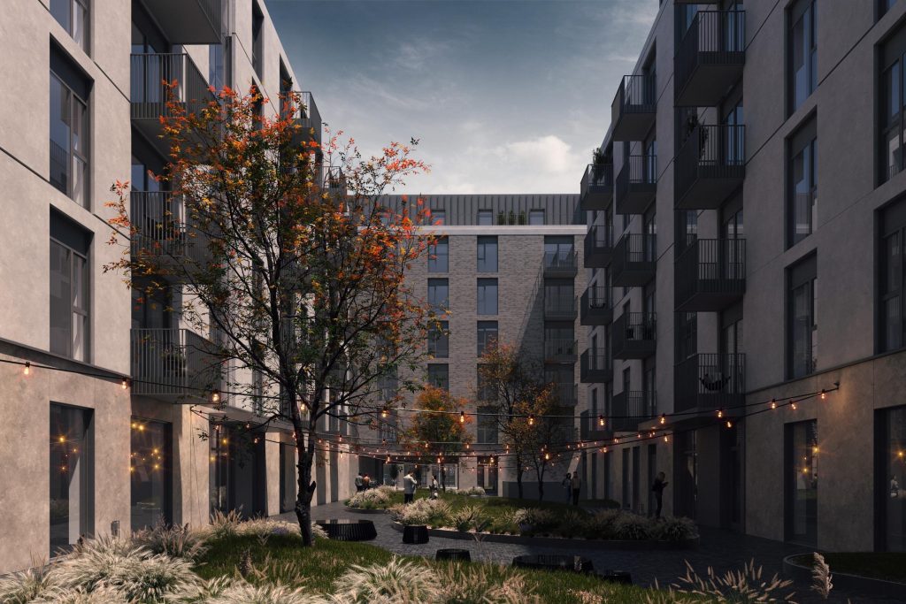 Riga Waterfront - Park Residences (Eksporta iela 11) - Daudzdzīvokļu nams - vizualizācija