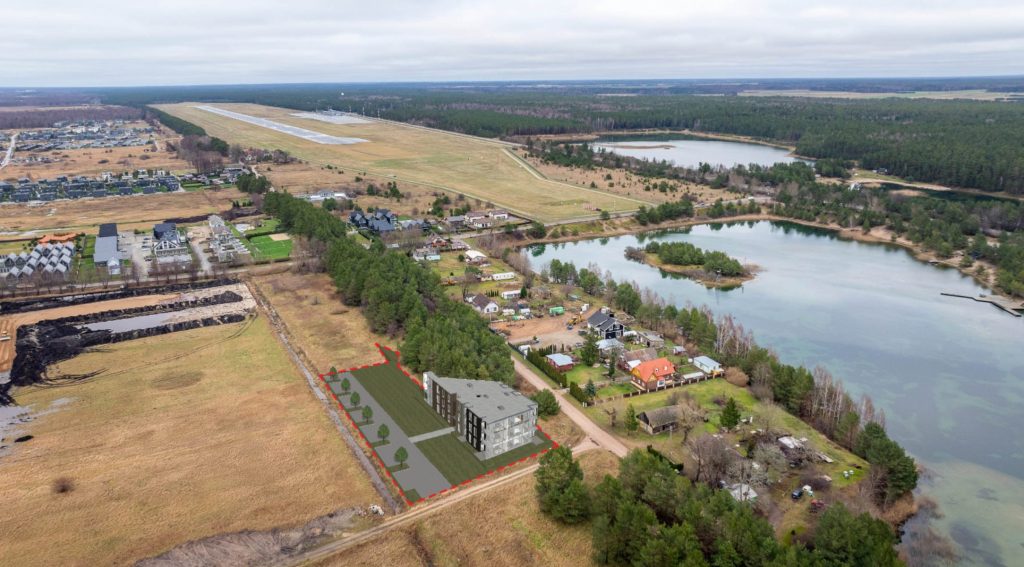 Griaustinio g. 1, Paliepgirių kel. 21 (Griaustinio g. 1, Paliepgirių kel. 21) - Viešbutis - vizualizacija