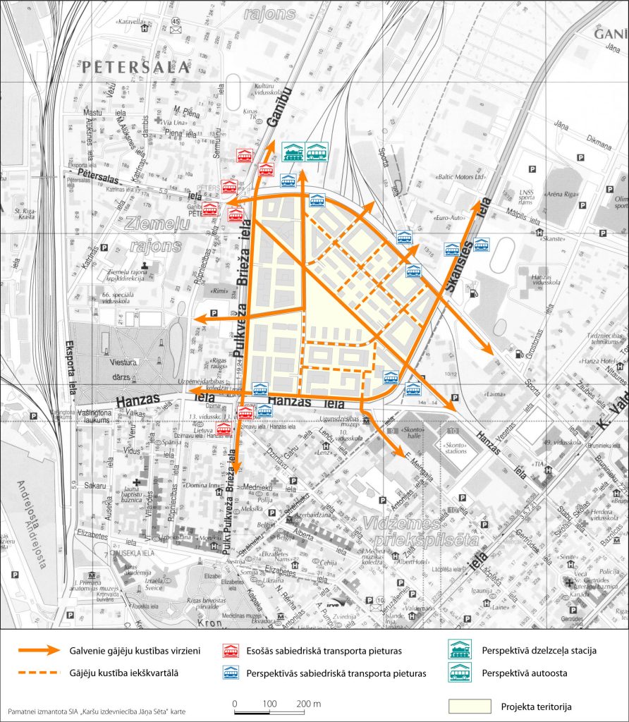 New Hanzas City teritorijas infrastruktūras izbūve - 3.kārta (Gustava Kluča iela, Vilhelma Ostvalda iela) - Street - visualization