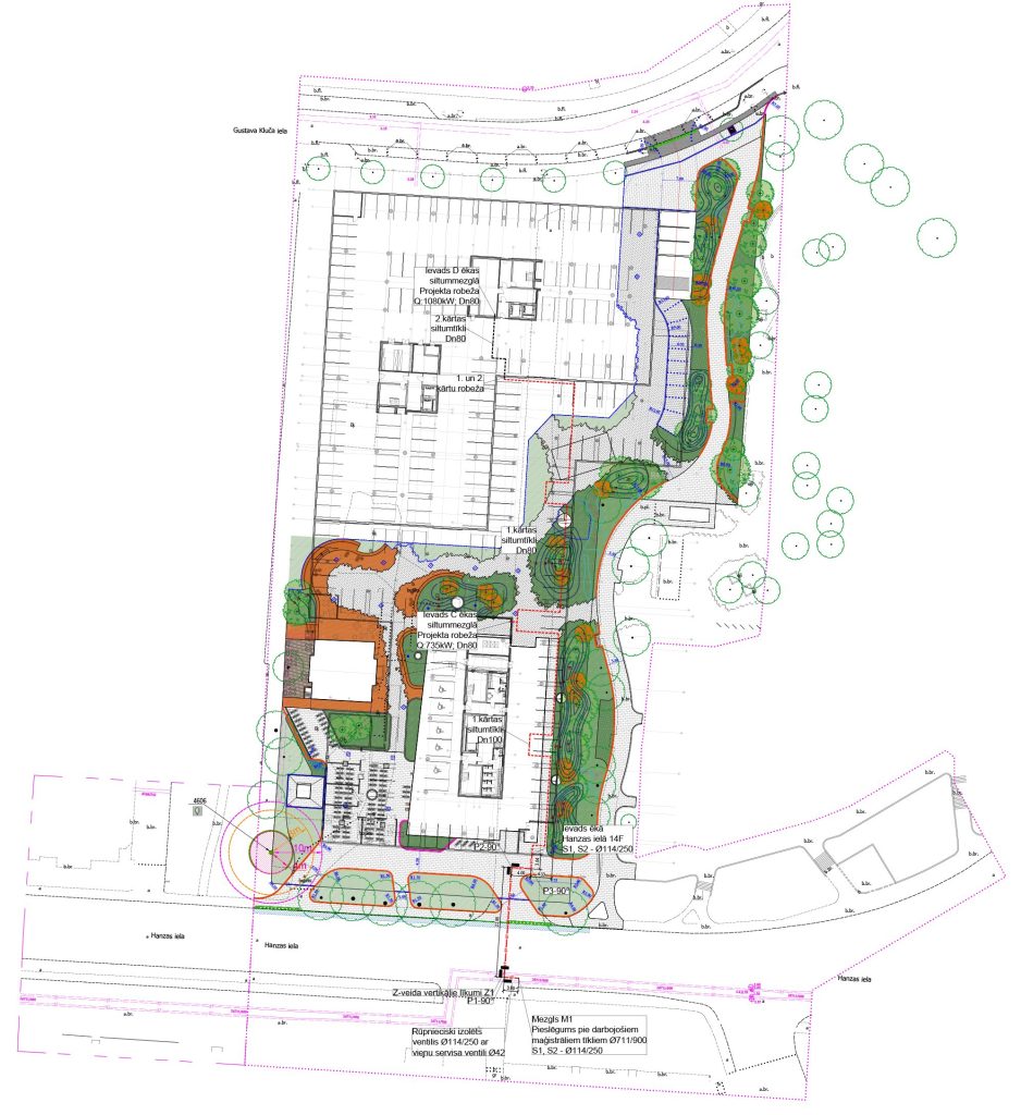 Verde 2. kārta - "D" ēka (Hanzas iela 14F) - Office center - visualization