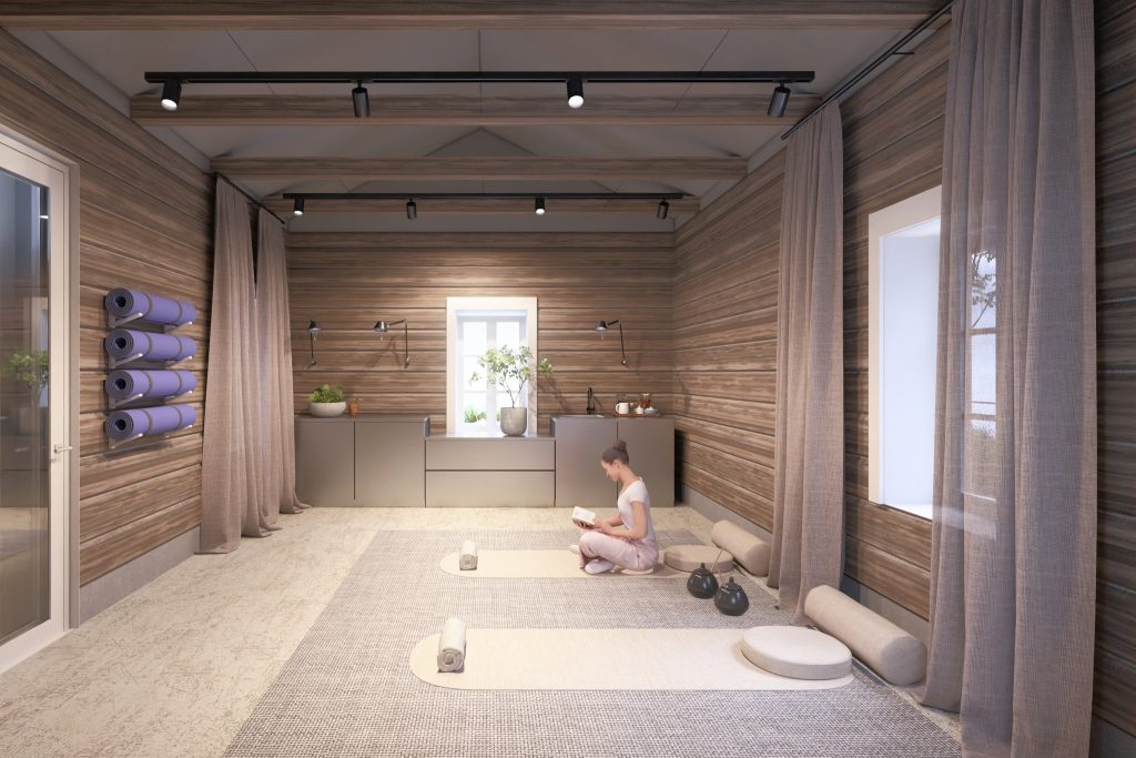 Verde 2. kārta - "C" ēka (Hanzas iela 14F) - Verslo centras - vizualizacija