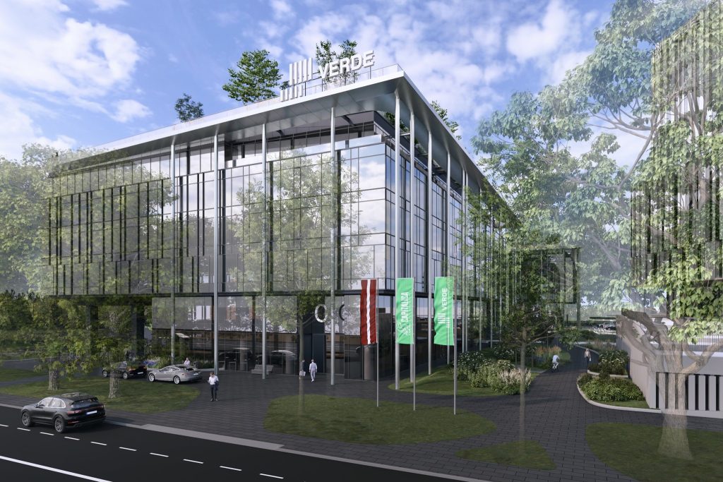 Verde 2. kārta - "D" ēka (Hanzas iela 14F) - Office center - visualization