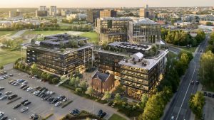 Verde 2. kārta – “E” ēka vizualizācija