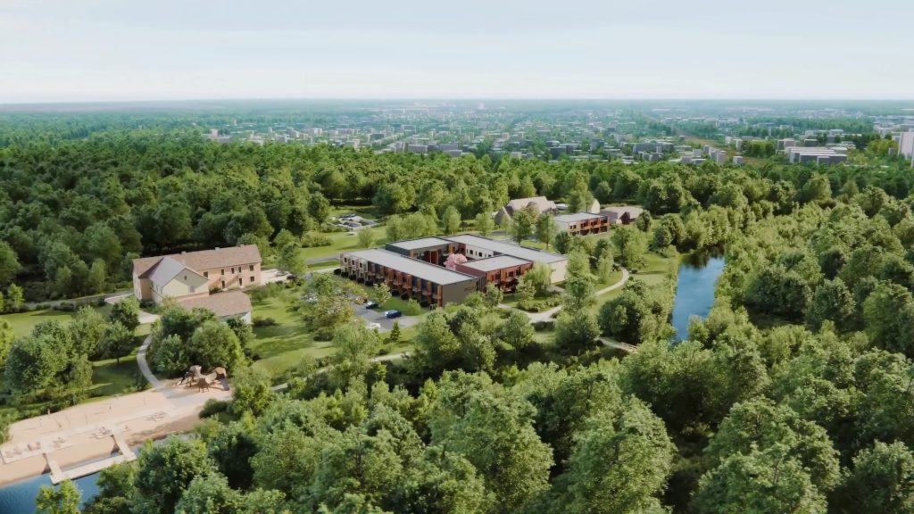 Linnuse Kodud (Jõe maja, Pargi maja) (Linnuse 5) - Multi apartment - visualization