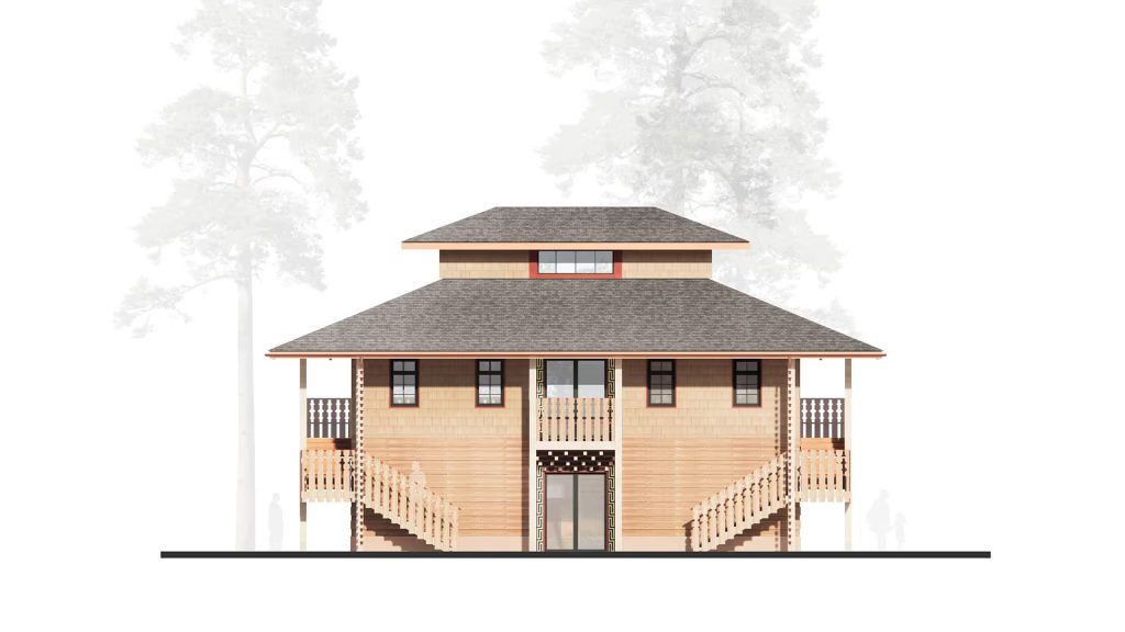 Rīga ZOO Masterplāns 2035 - HIMALAJI ekspozīcija (Meža prospekts 1) - Zoologijos sodas / Akvariumas - vizualizacija