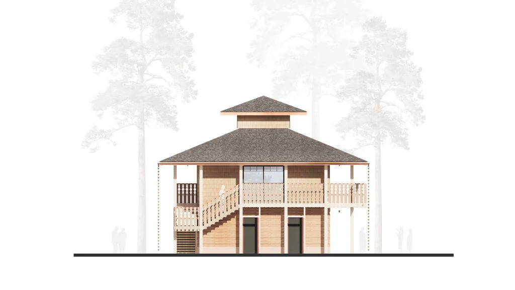 Rīga ZOO Masterplāns 2035 - HIMALAJI ekspozīcija (Meža prospekts 1) - Zoologijos sodas / Akvariumas - vizualizacija