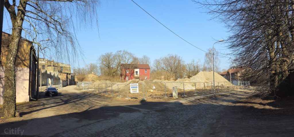 Lenta kvartāls – 2. kārta – Konrāda ielas izbūve no Jelgavas ielā 68 līdz Vēja ielas un Konrāda ielas krustojumam (Jelgavas iela 68) - Ceļš - būvdarbu attēli