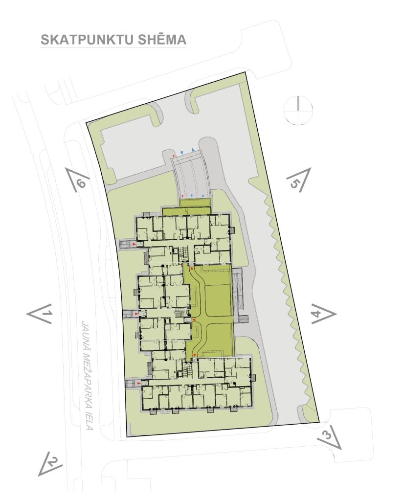 MOOZA (Jaunā Mežaparka iela 68) - Daugiabutis - vizualizacija