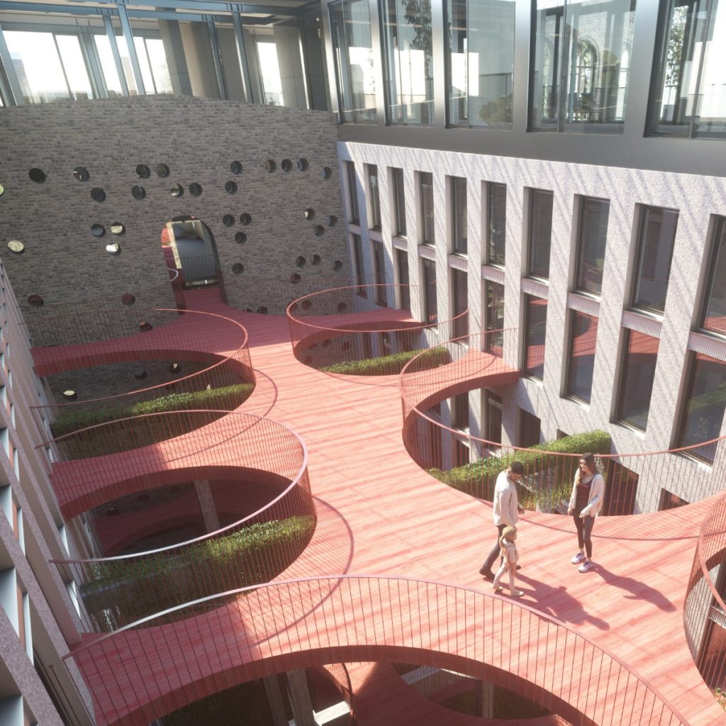 Lenta kvartāls – 3. kārta - Eikerta Manufaktūra (Jelgavas iela 68) - Multi apartment, Other commercial - visualization