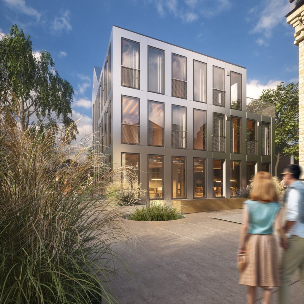 Lenta kvartāls – 1. kārta - Grata Nams (Jelgavas iela 68) - Multi apartment, Office center - visualization