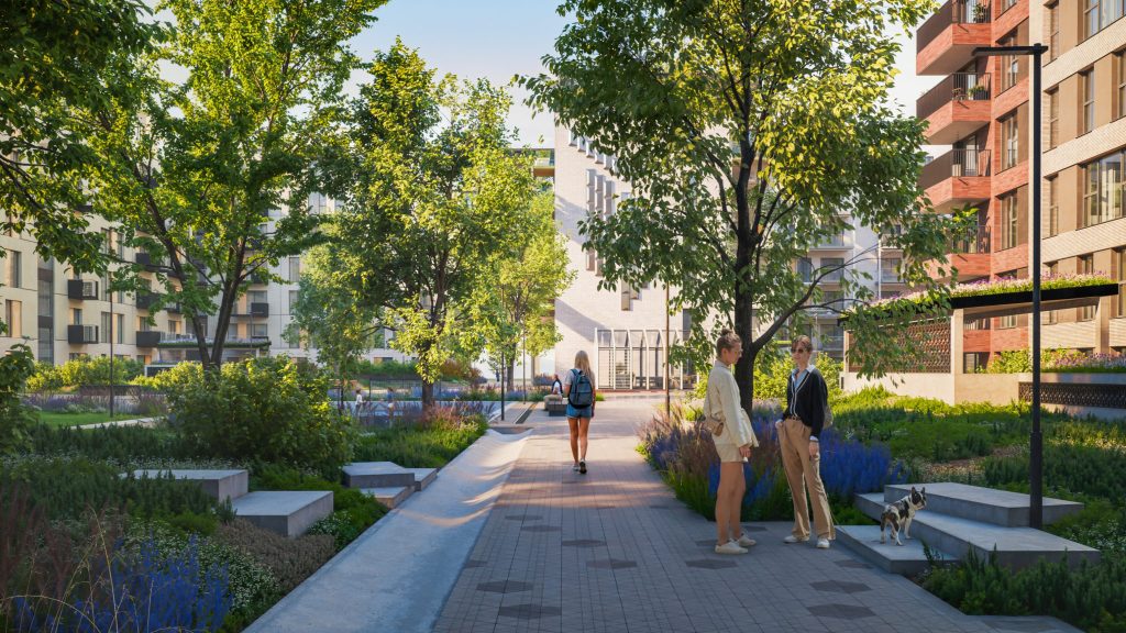 Tērbatas dārzs - 4. kārta - Krišjāņa Barona iela 75A (Krišjāņa Barona iela 75A) - Multi apartment - visualization