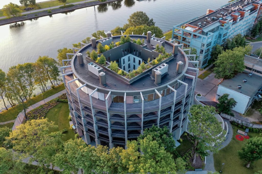 Klīversalas kvartāls - River Breeze Residence (Kuģu iela 28) - Multi apartment - visualization