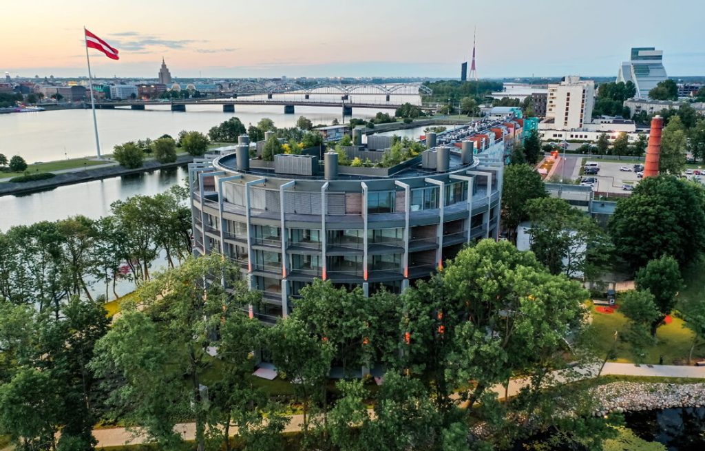 Klīversalas kvartāls - River Breeze Residence (Kuģu iela 28) - Multi apartment - visualization