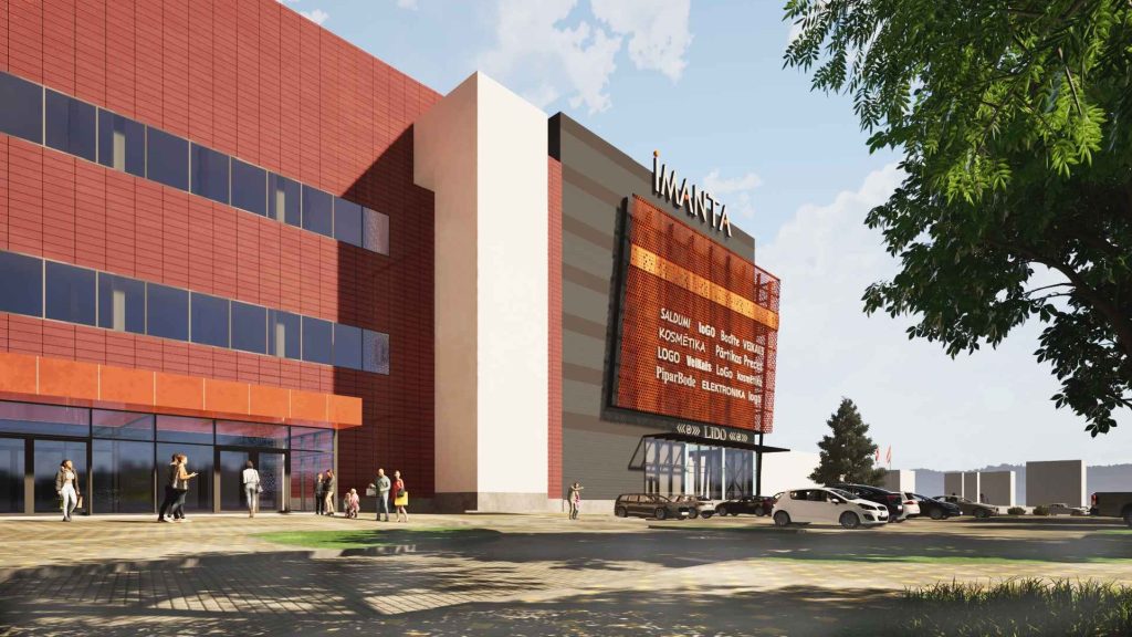 T/C Imanta (Kurzemes prospekts 3) - Shopping center - visualization