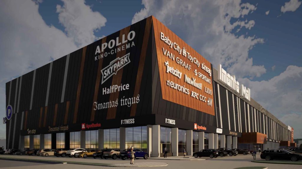 T/C Imanta (Kurzemes prospekts 3) - Shopping center - visualization