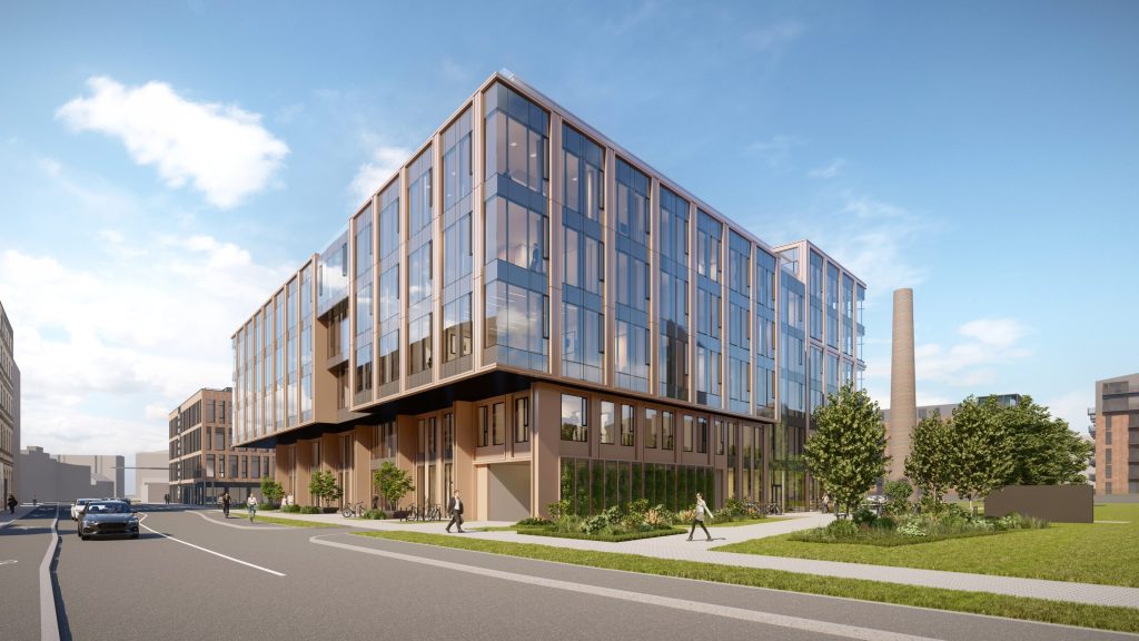 Lāčplēša Skvērs 3. kārta - Lāčplēša iela 76D (Lāčplēša iela 76D) - Tervisekeskus, Büroohoone - visuaalne