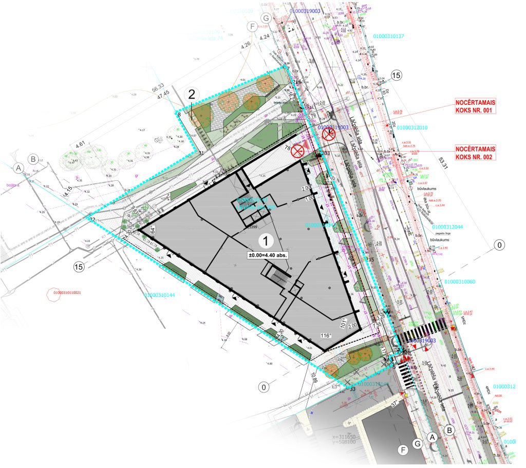 Lāčplēša Skvērs 3. kārta - Lāčplēša iela 76D (Lāčplēša iela 76D) - Health center, Office center - visualization