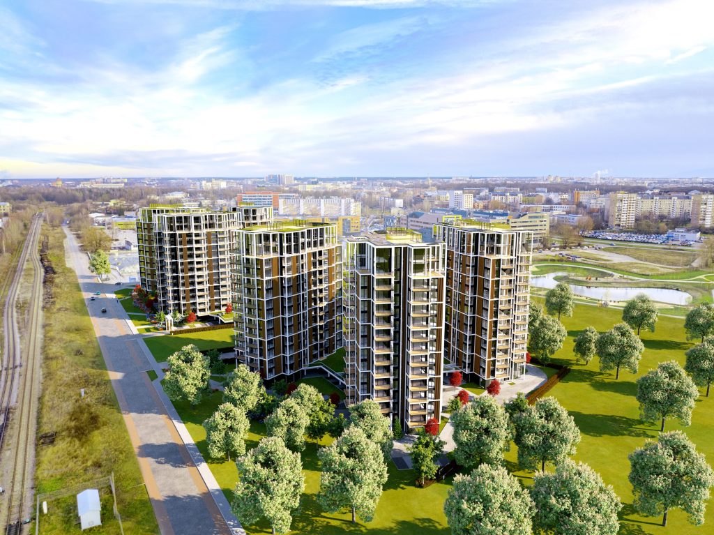 Laktas ielā 18 - 2. ēka, korpusi 4-6 (Laktas ielā 18) - Daugiabutis - vizualizacija