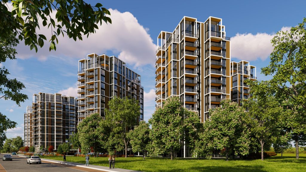 Laktas ielā 18 - 2. ēka, korpusi 4-6 (Laktas ielā 18) - Daugiabutis - vizualizacija