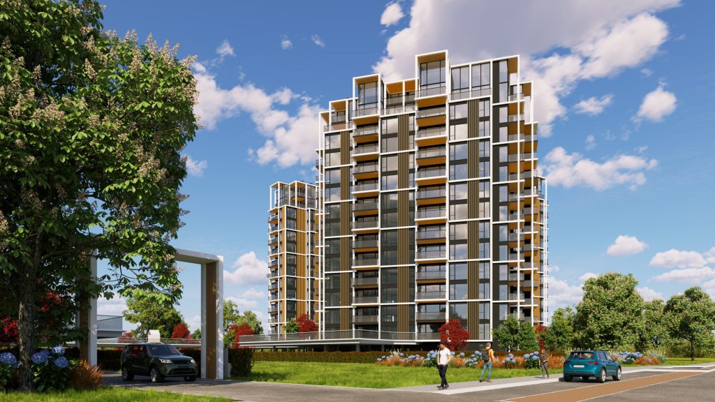 Laktas ielā 18 - 2. ēka, korpusi 4-6 (Laktas ielā 18) - Daugiabutis - vizualizacija