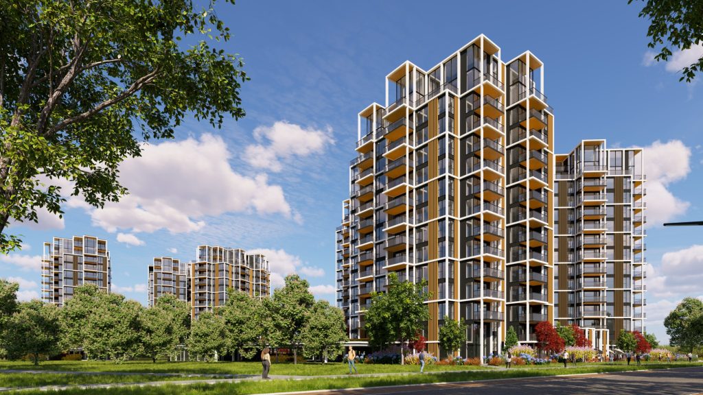 Laktas ielā 18 - 2. ēka, korpusi 4-6 (Laktas ielā 18) - Daugiabutis - vizualizacija