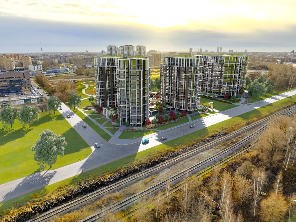 Laktas ielā 18 - 2. ēka, korpusi 4-6 (Laktas ielā 18) - Daugiabutis - vizualizacija