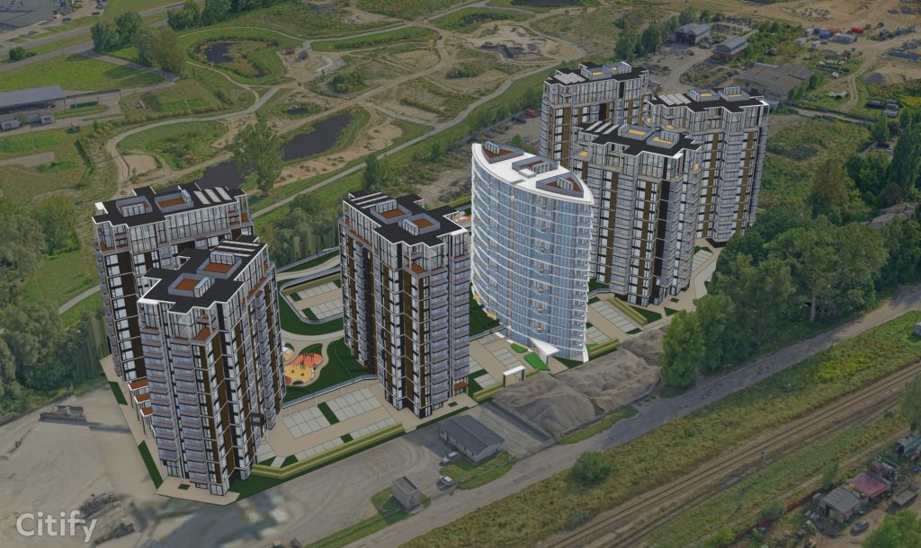 Laktas ielā 18 - 1. ēka, korpusi 1-3 (Laktas ielā 18) - Multi apartment - visualization