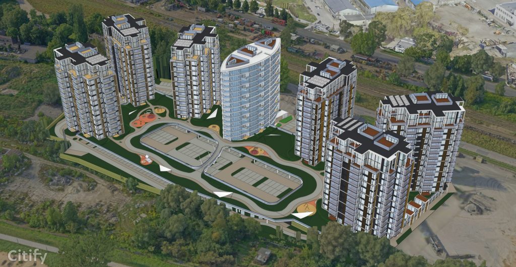 Laktas ielā 18 - 1. ēka, korpusi 1-3 (Laktas ielā 18) - Multi apartment - visualization