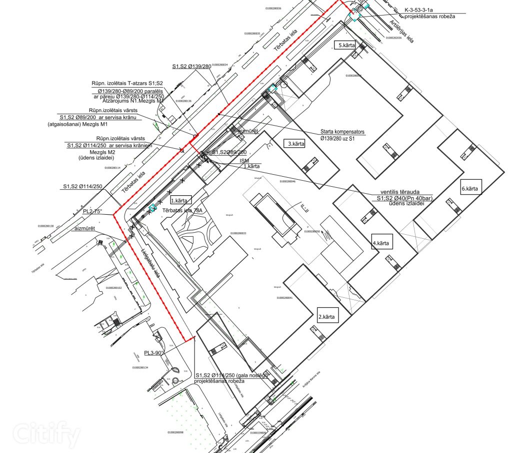 Lielgabalu ielas pārbūve (Lielgabalu iela, Tērbatas iela 78A, 78B, 78C) - Road - visualization