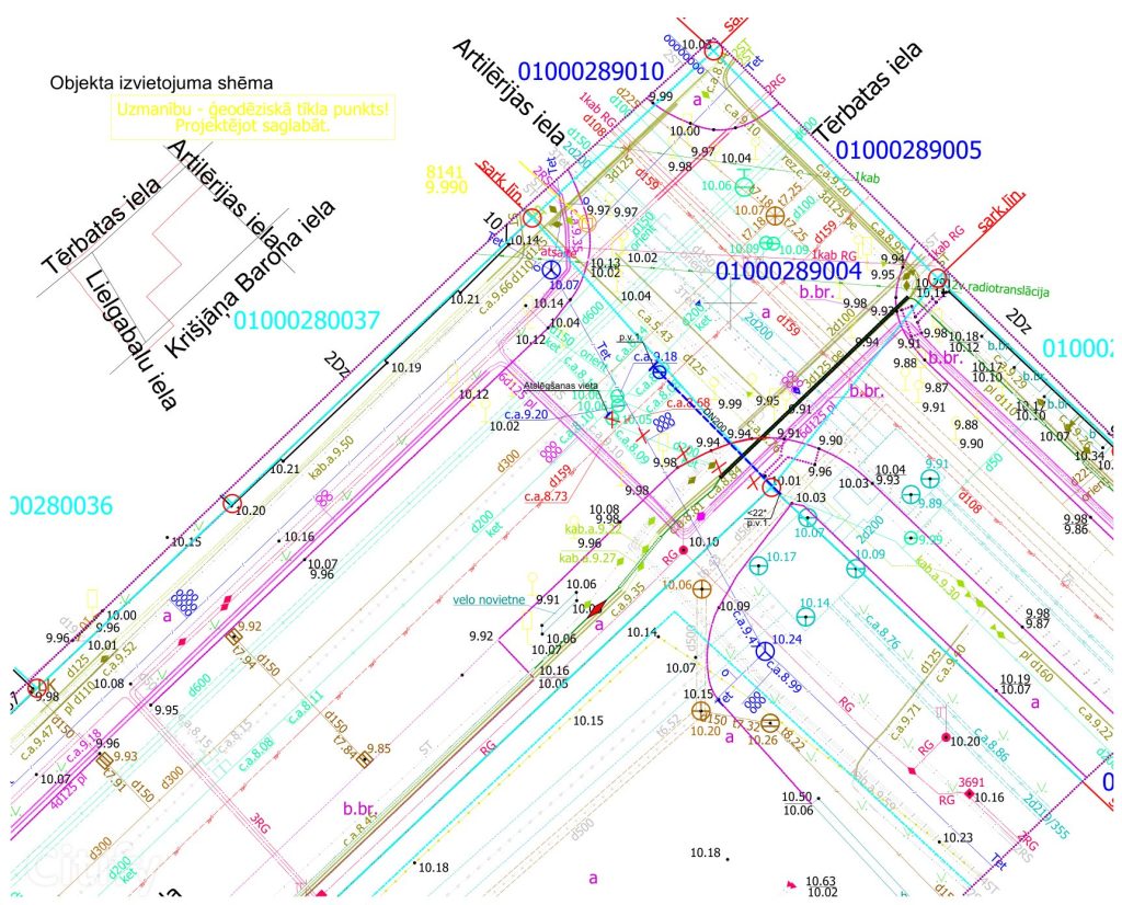 Lielgabalu ielas pārbūve (Lielgabalu iela, Tērbatas iela 78A, 78B, 78C) - Road - visualization