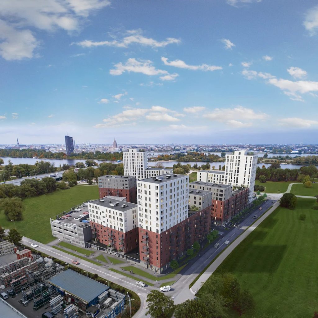 Lucavsala - 2.Kārta - E2 Ēka (Lucavsalas iela 9) - Daugiabutis - vizualizacija