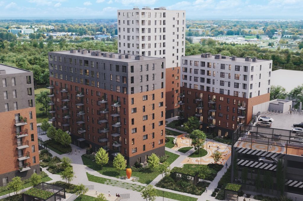 Lucavsala - 1.Kārta - E5 Ēka (Lucavsalas iela 5A) - Daugiabutis - vizualizacija