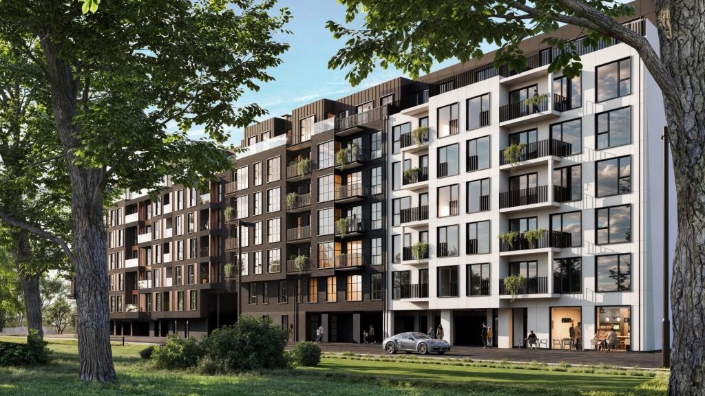 Miera Rezidences - 2. kārta (Miera iela 77) - Daugiabutis - vizualizacija