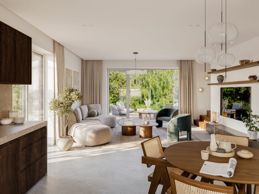 Mo Villas (sublokuoti namai) (Mozūriškių g. 240) - Row housing - visualization