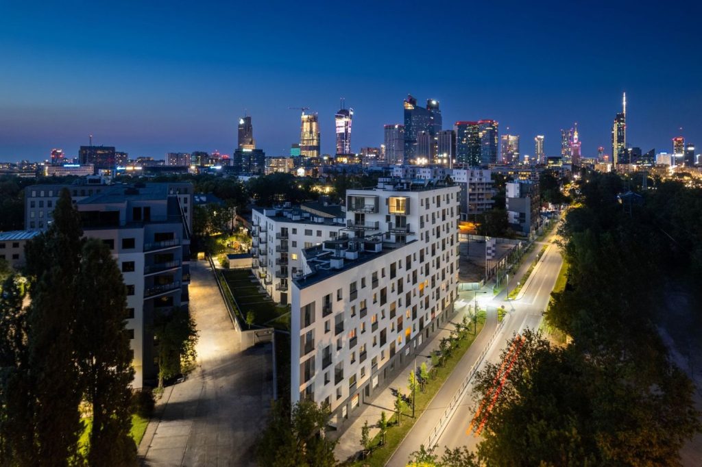 NU1 Warszawa Wola (ul. Kolejowa) - Daudzdzīvokļu nams - vizualizācija