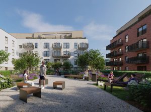 Nordic Bemowo - etap II (ul. Lazurowa) - Daudzdzīvokļu nams