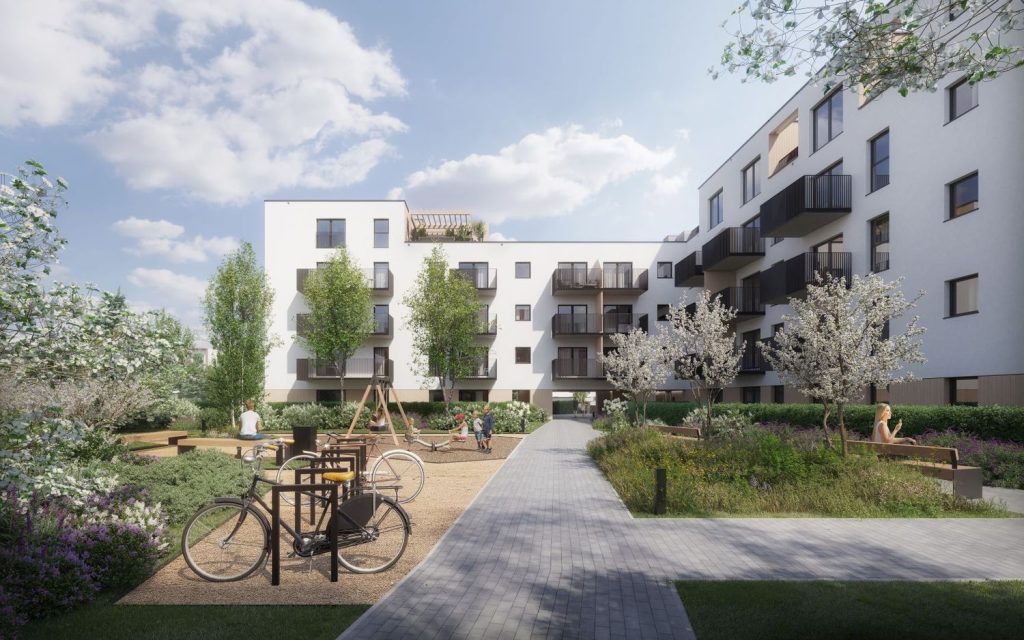 Nordic Bemowo - etap III (ul. Lazurowa) - Multi apartment - visualization