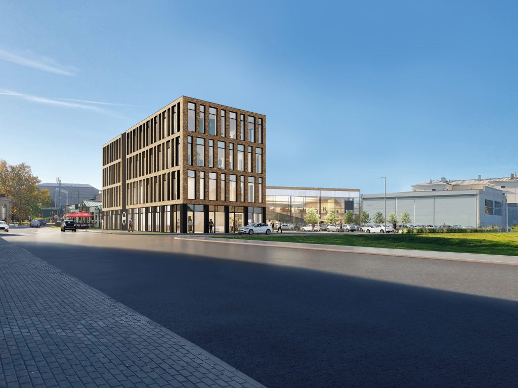 Lāčplēša Plaza - 1. kārta - Lāčplēša iela 76 (Lāčplēša iela 76) - Verslo centras - vizualizacija