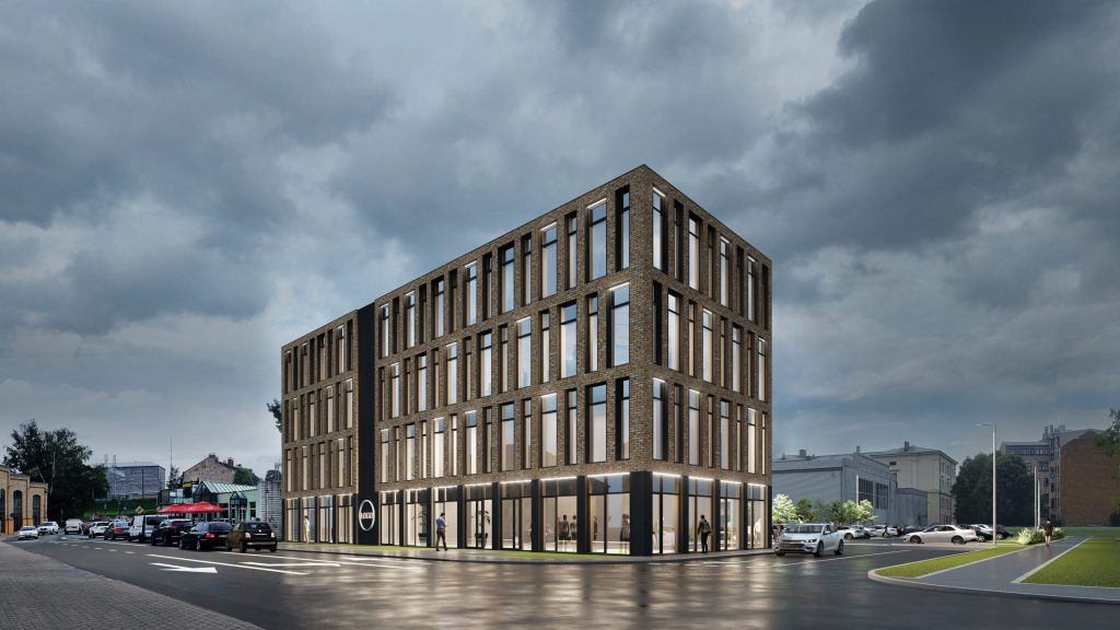 Lāčplēša Skvērs 2. kārta - Lāčplēša iela 76 (Lāčplēša iela 76) - Office center - visualization
