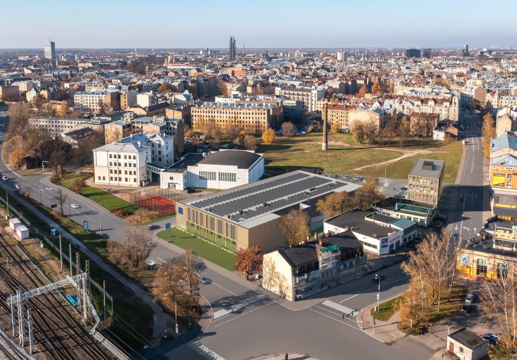 Lāčplēša Plaza - 1. kārta - Lāčplēša iela 76 (Lāčplēša iela 76) - Verslo centras - vizualizacija