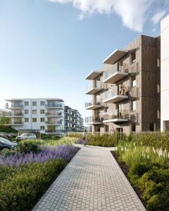 Osiedle Przyjemne III (ul. Flisykowskiego) - Multi apartment
