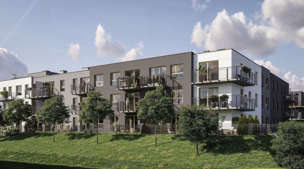 Olchowy Park VII (ul. Mańkowska 2A) - Daugiabutis - vizualizacija